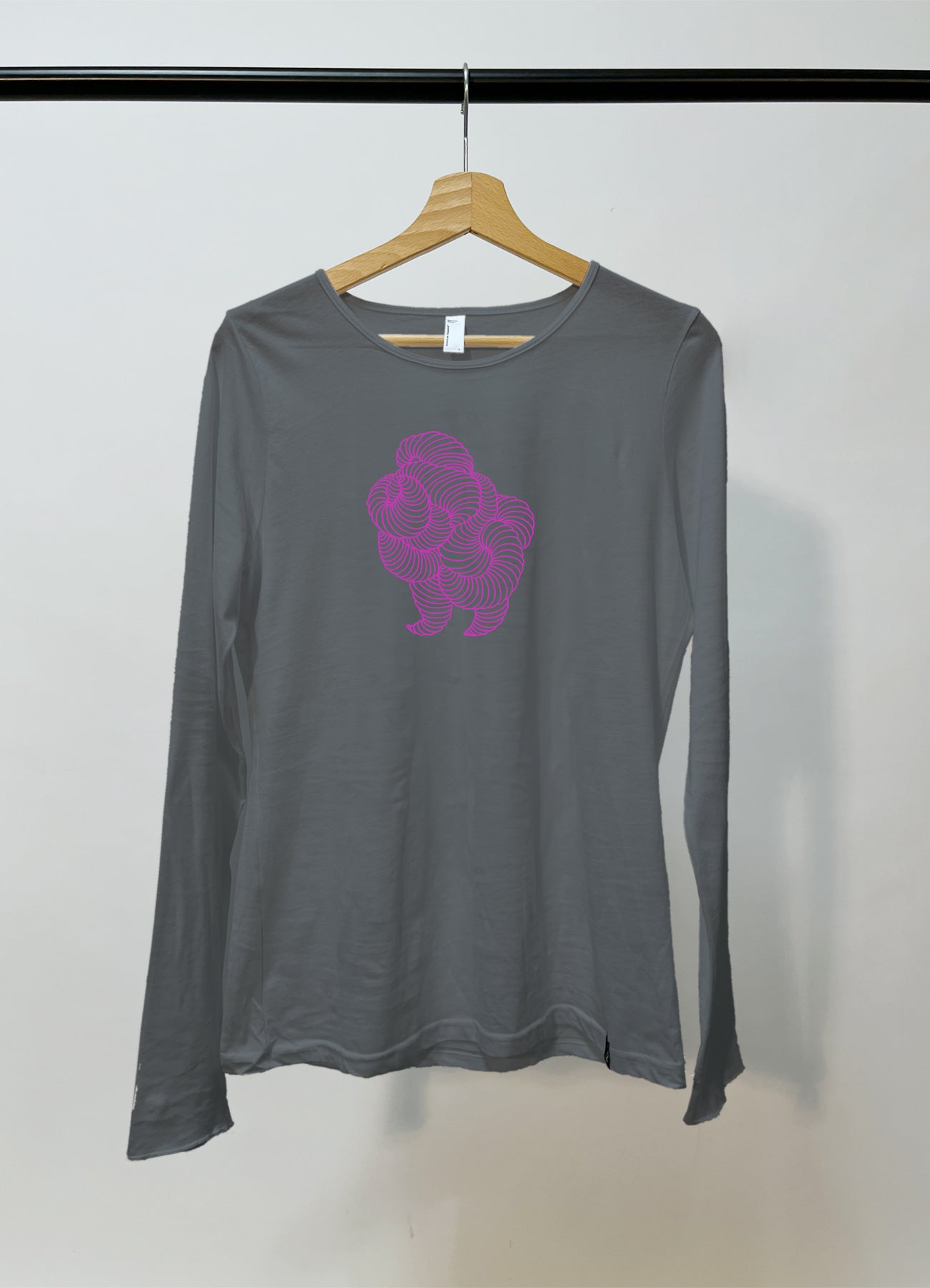 Form, T-Shirt, langarm, Damen