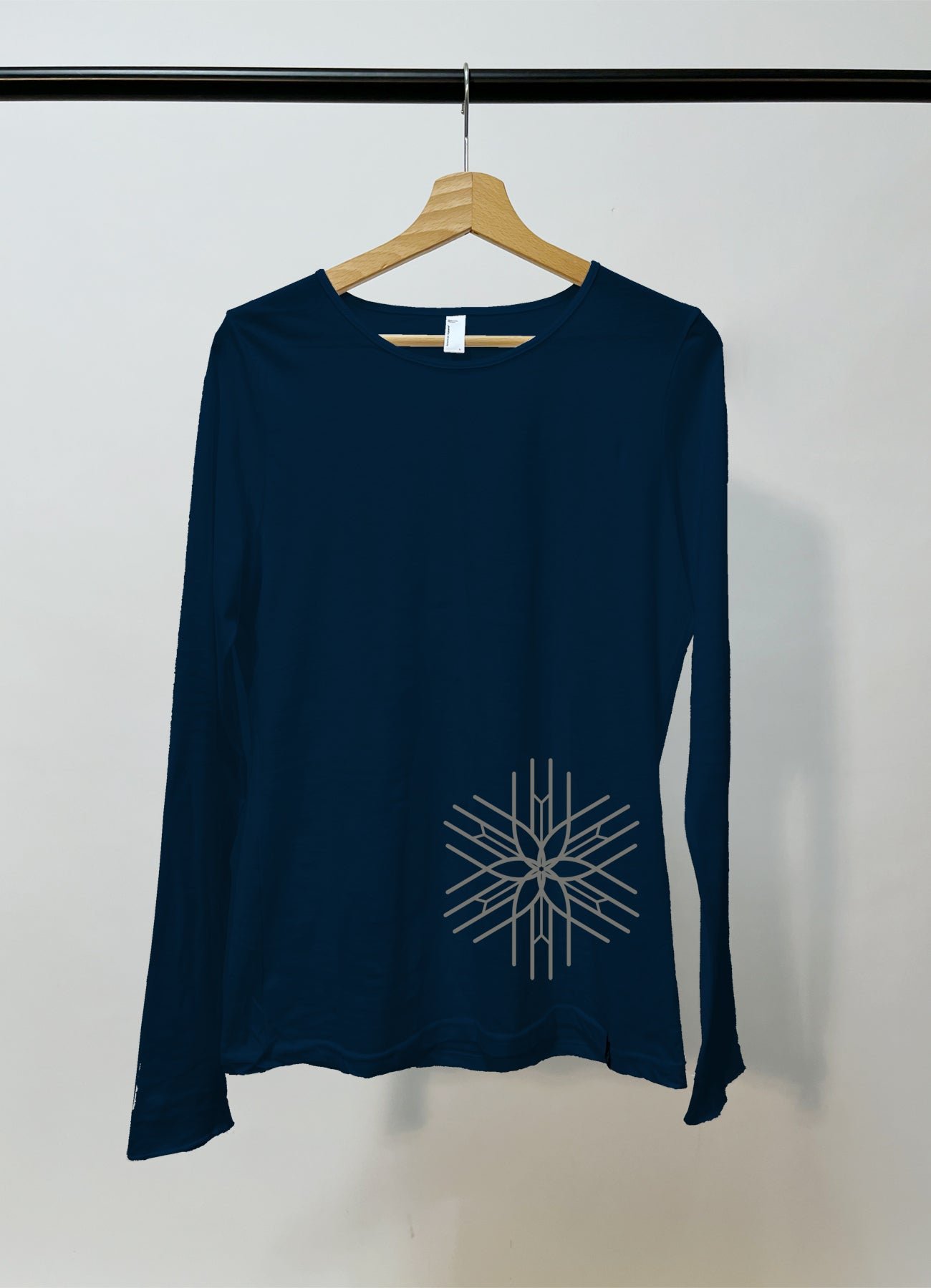 Schneestern, T-Shirt, langarm, Damen