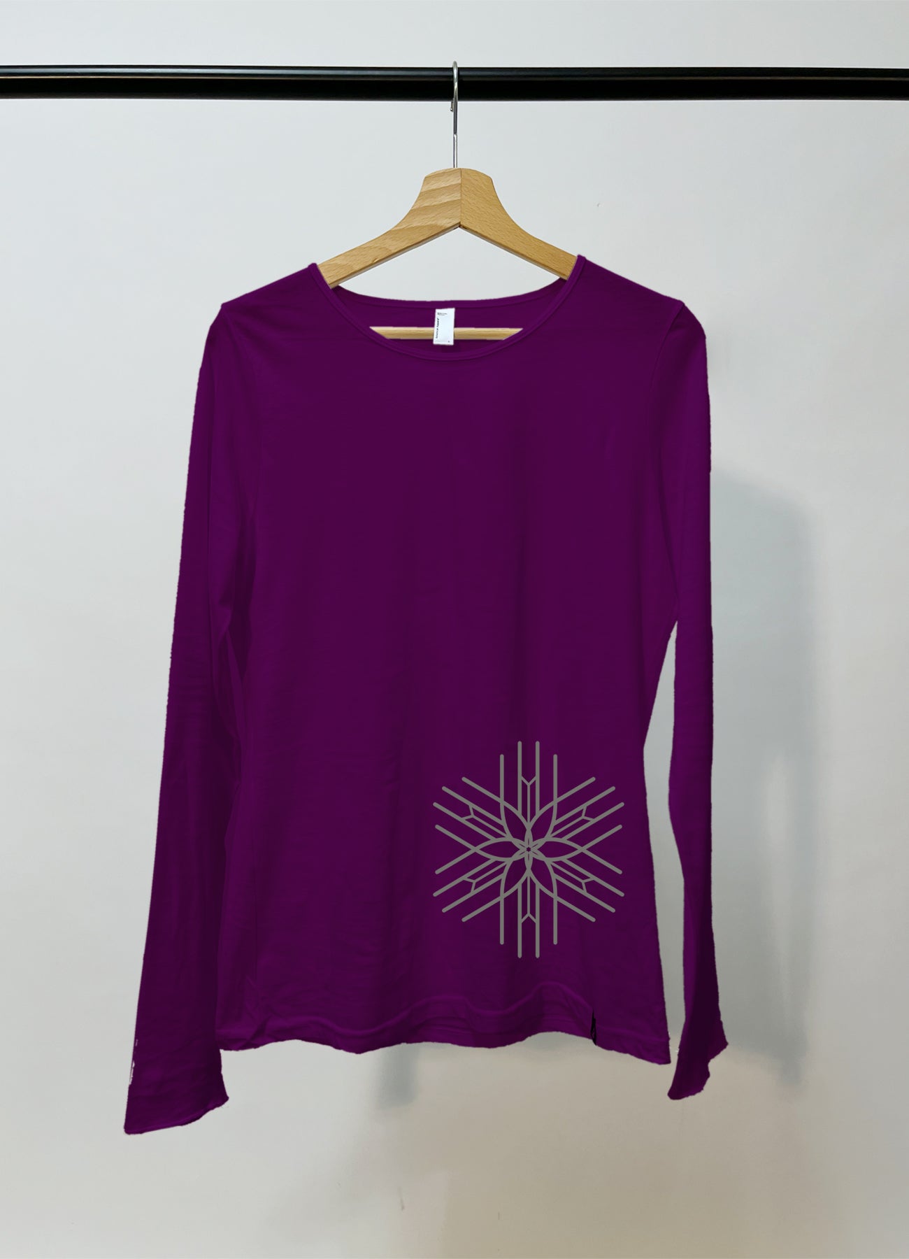 Schneestern, T-Shirt, langarm, Damen