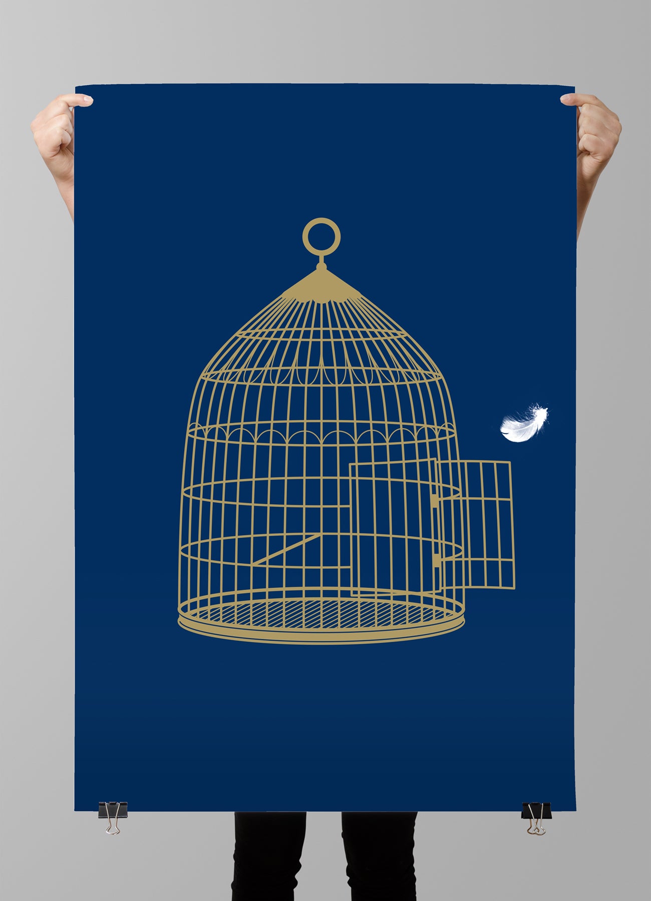 Goldener Käfig, Plakat