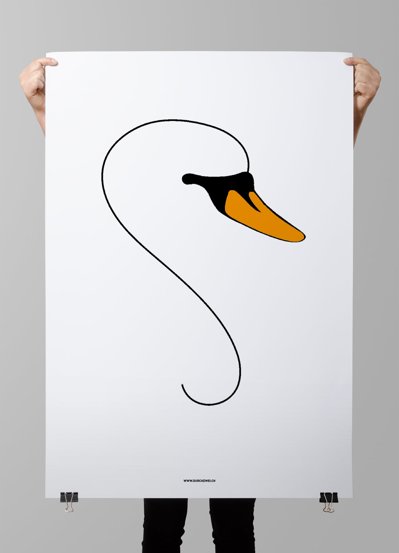 Schwan, Plakat