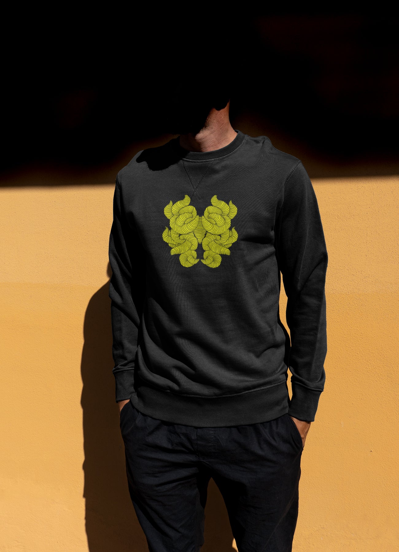 Form, Pullover, langarm, Herren