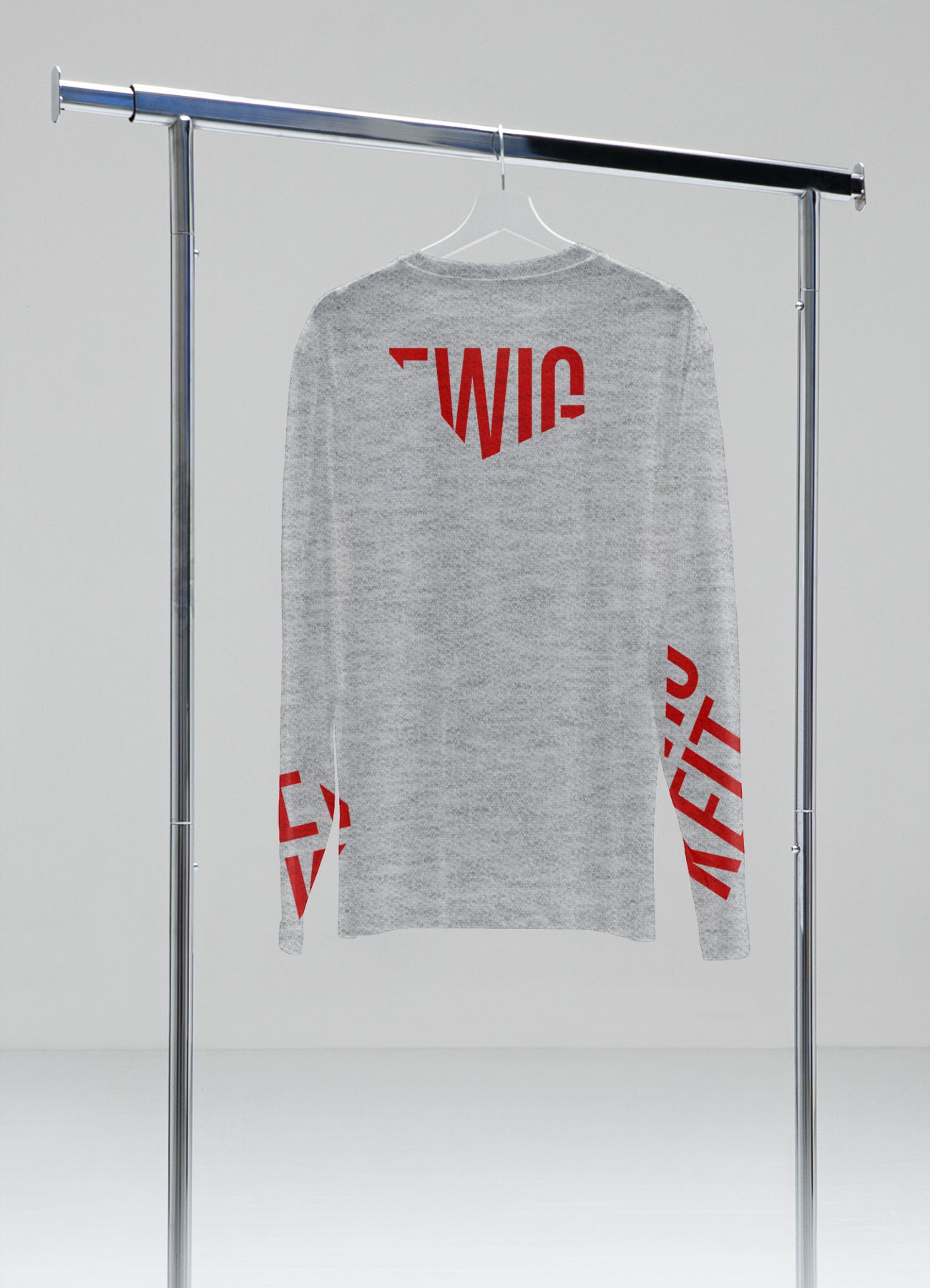 Ewigkeit, langarm, Unisex, rot