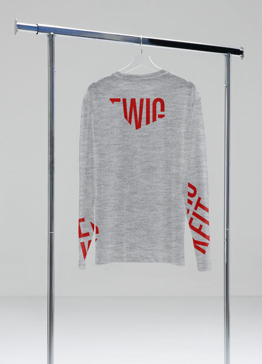 Ewigkeit, langarm, Unisex, rot